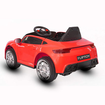 Fliptoy-Battery Operated Ride-On Car with Remote for Kids | Model No.Porsche 718