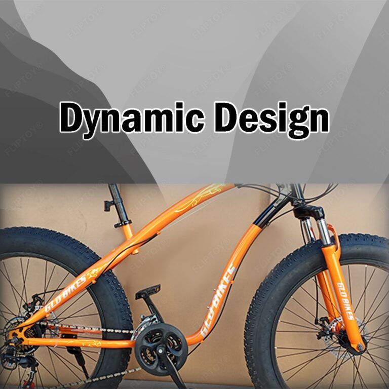 Fliptoy® | Fat bike | The new Mountain Fat Bike | For adult- 26 inch | Steel frame | Disc break-2022 Model