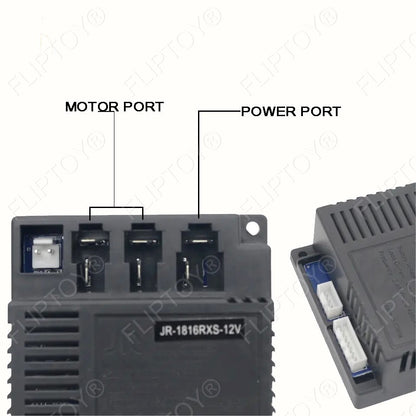 JR-1816RXS-12V HY-RX-2G4-12VM Children's Electric Car Bluetooth RC and Receiver
