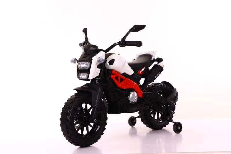 smart ktm look ride on bike for kids 3-9 age group with hand race (metallic painted)