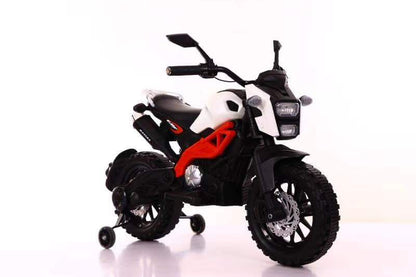 smart ktm look ride on bike for kids 3-9 age group with hand race (metallic painted)