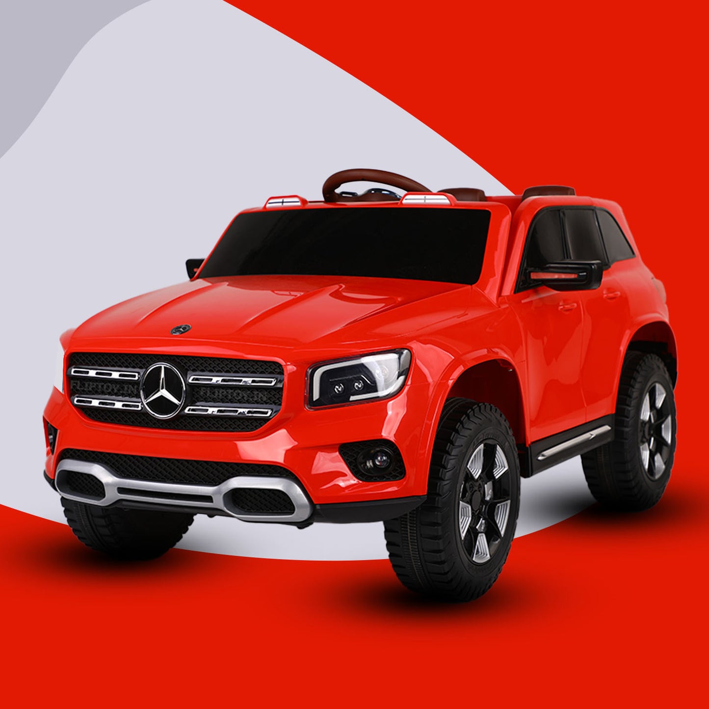 Baybee | Licensed mercedes benz ride on car | Battery Operated Ride on Kids Car | Baby Car with USB, Music | Electric Kids Baby Big Car Toys | Battery Operated Car for Kids to Drive 2 to 6 Years Boys Girls