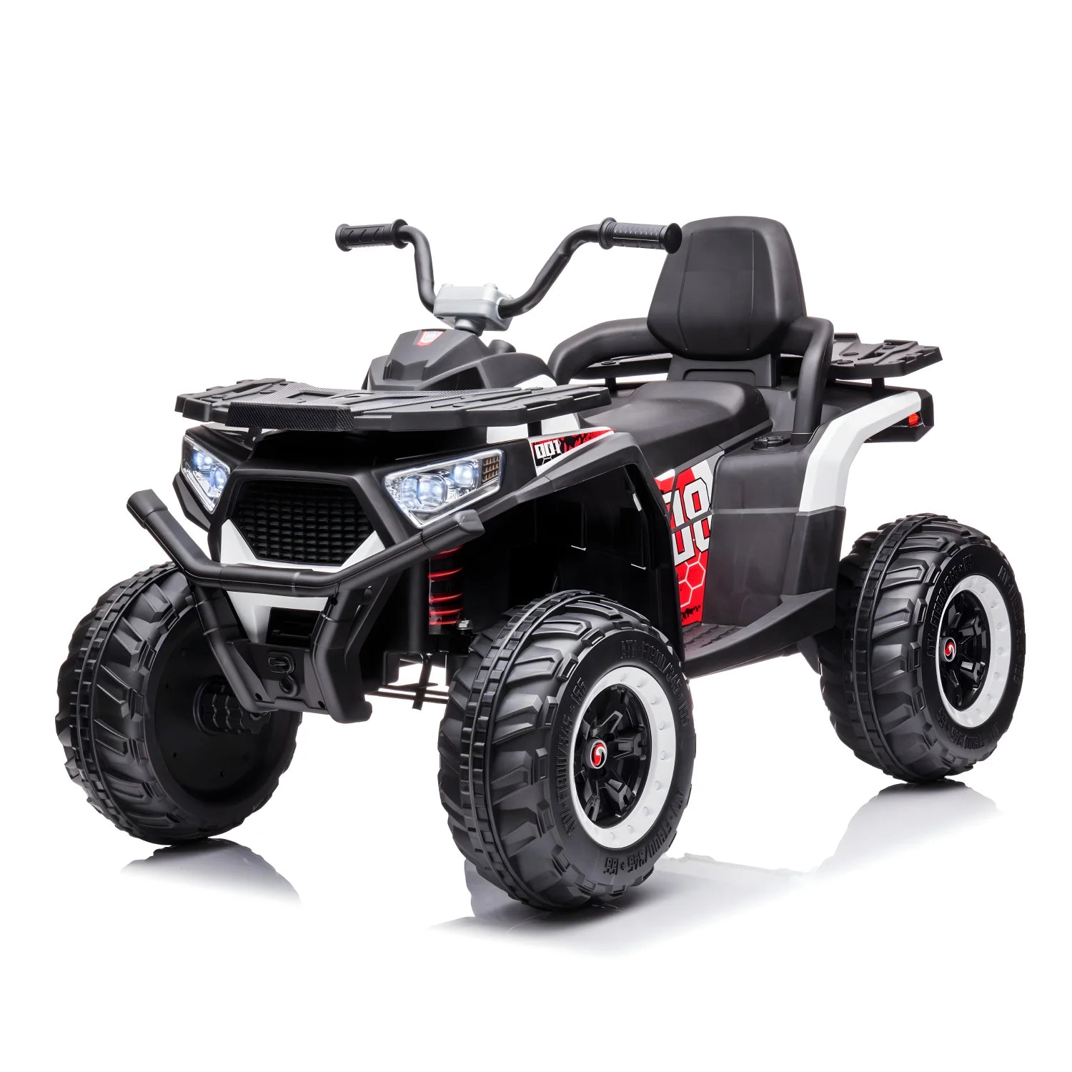 Battery outlet operated atv