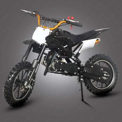 Dirt bike for kids | 50cc Petrol bike | pocket bike | With free Kids Protective Gear Set ( 7 year to 11) 2 stroke engine