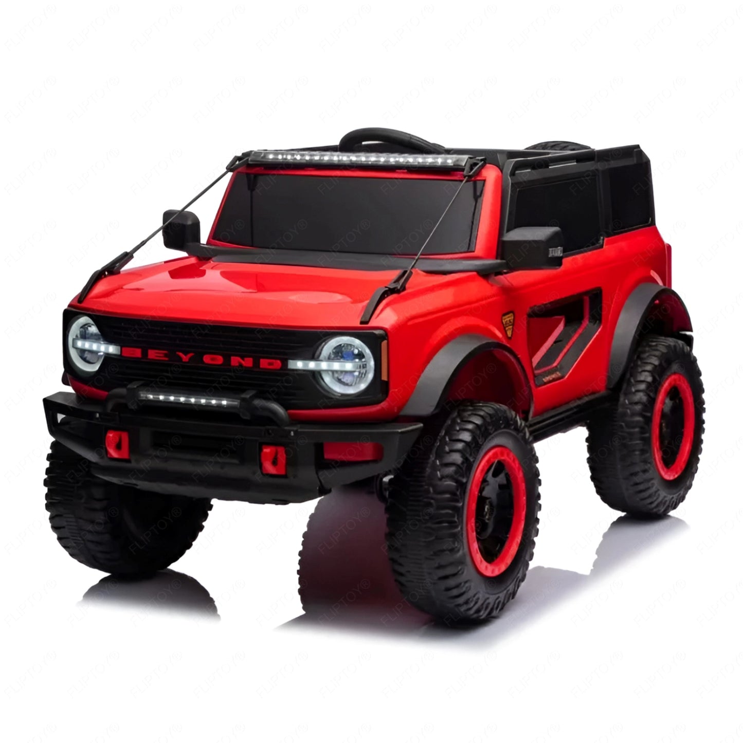 Baby, Ride on jeep, 12-volt battery operated, led Headlights, inbuilt music, USB, Aux & remote controller