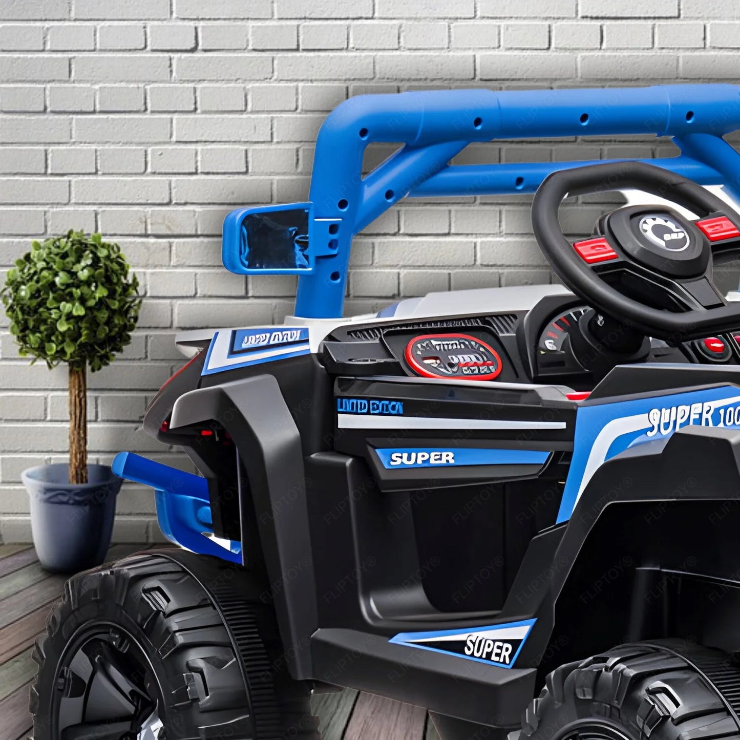 Ride on jeep | 12v battery operated rideon UTV for kids | age group 1-6 year | 2 seater- Model FL904