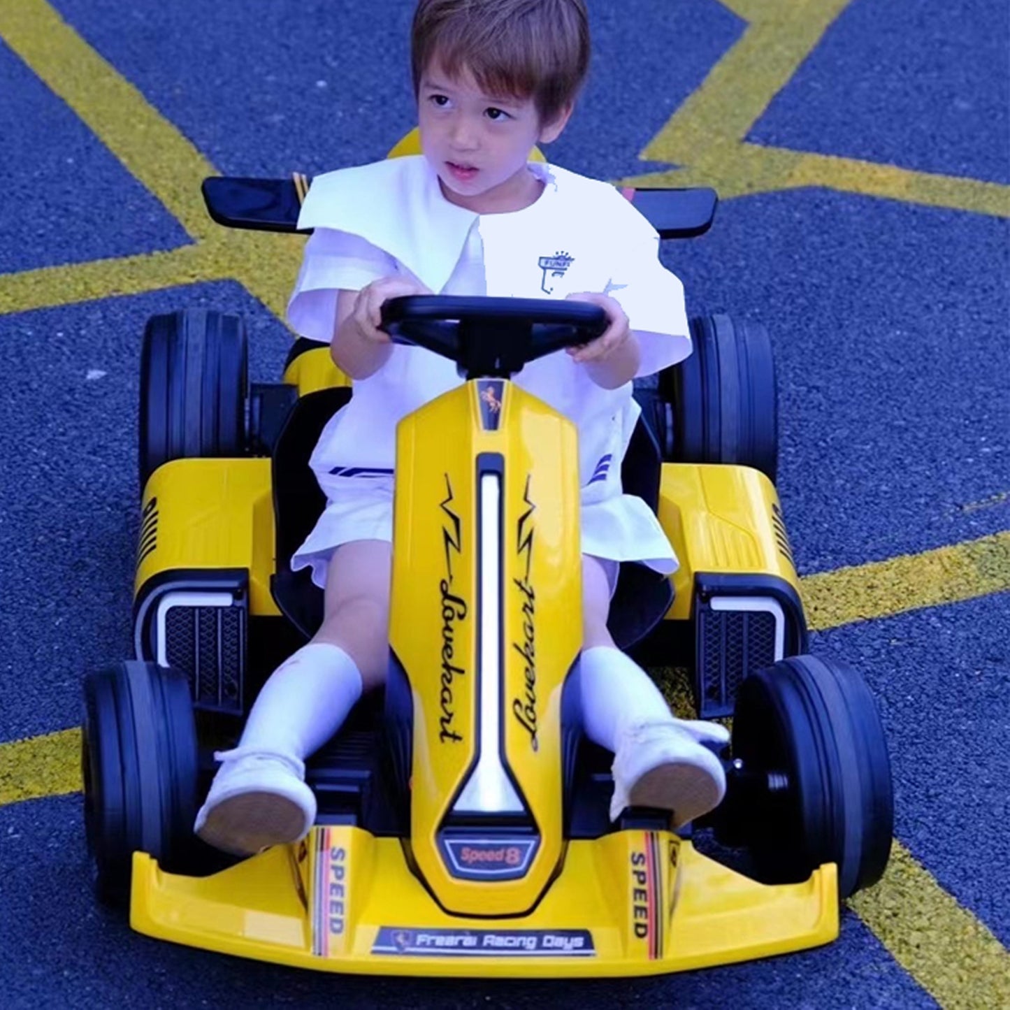 Fliptoy | electric go kart 12V | ride on toy | battery operated cars for 8 year old