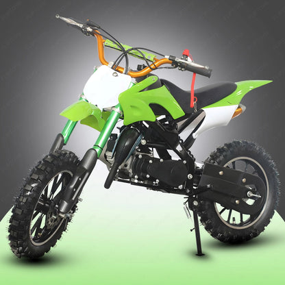 Dirt bike for kids | 50cc Petrol bike | pocket bike | With free Kids Protective Gear Set ( 7 year to 11) 2 stroke engine
