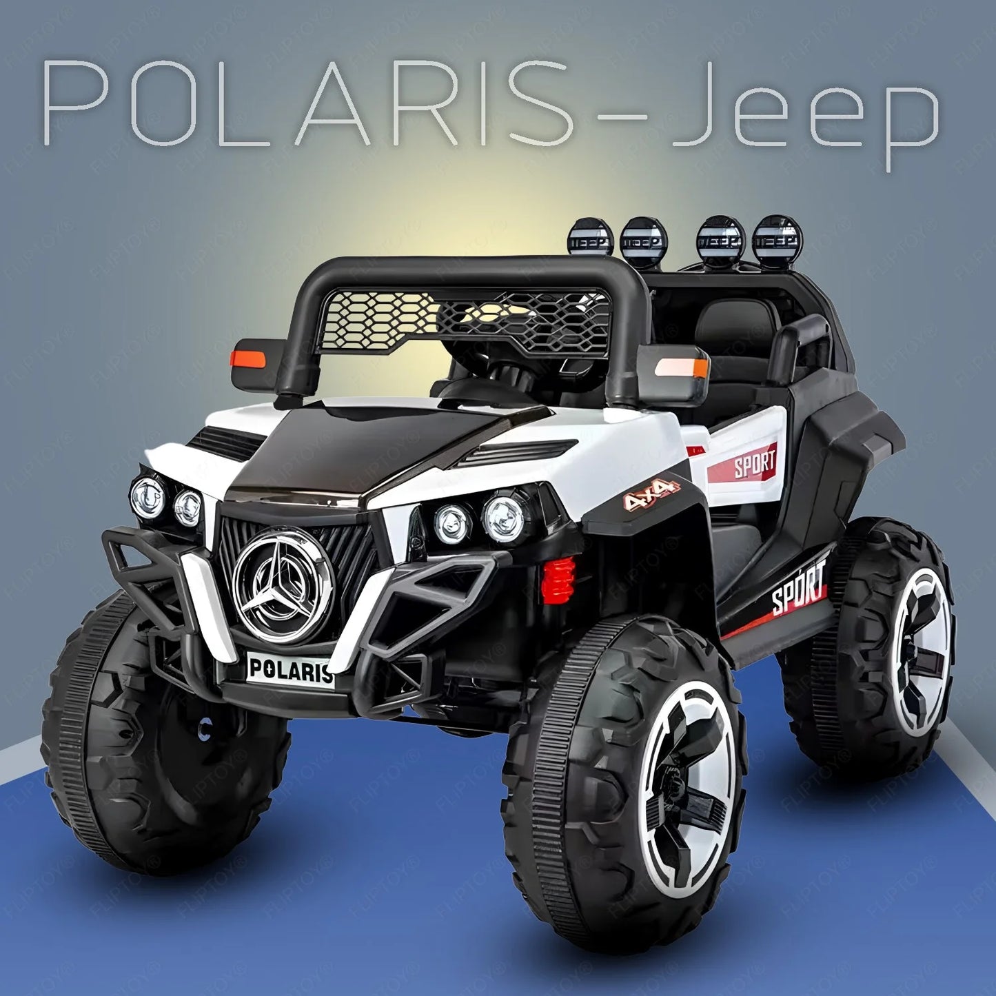 Ride on jeep 4x4 | polarise dual seater ride ons | New model | 12v battery operated for Age group 2-6 year