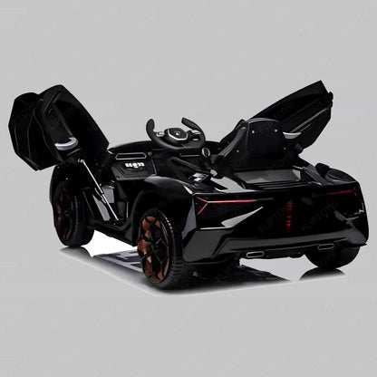 Fliptoy® | Kids ride on car | 12V Lamborghini style remote control car | Model No. 603-P | Metallic colors