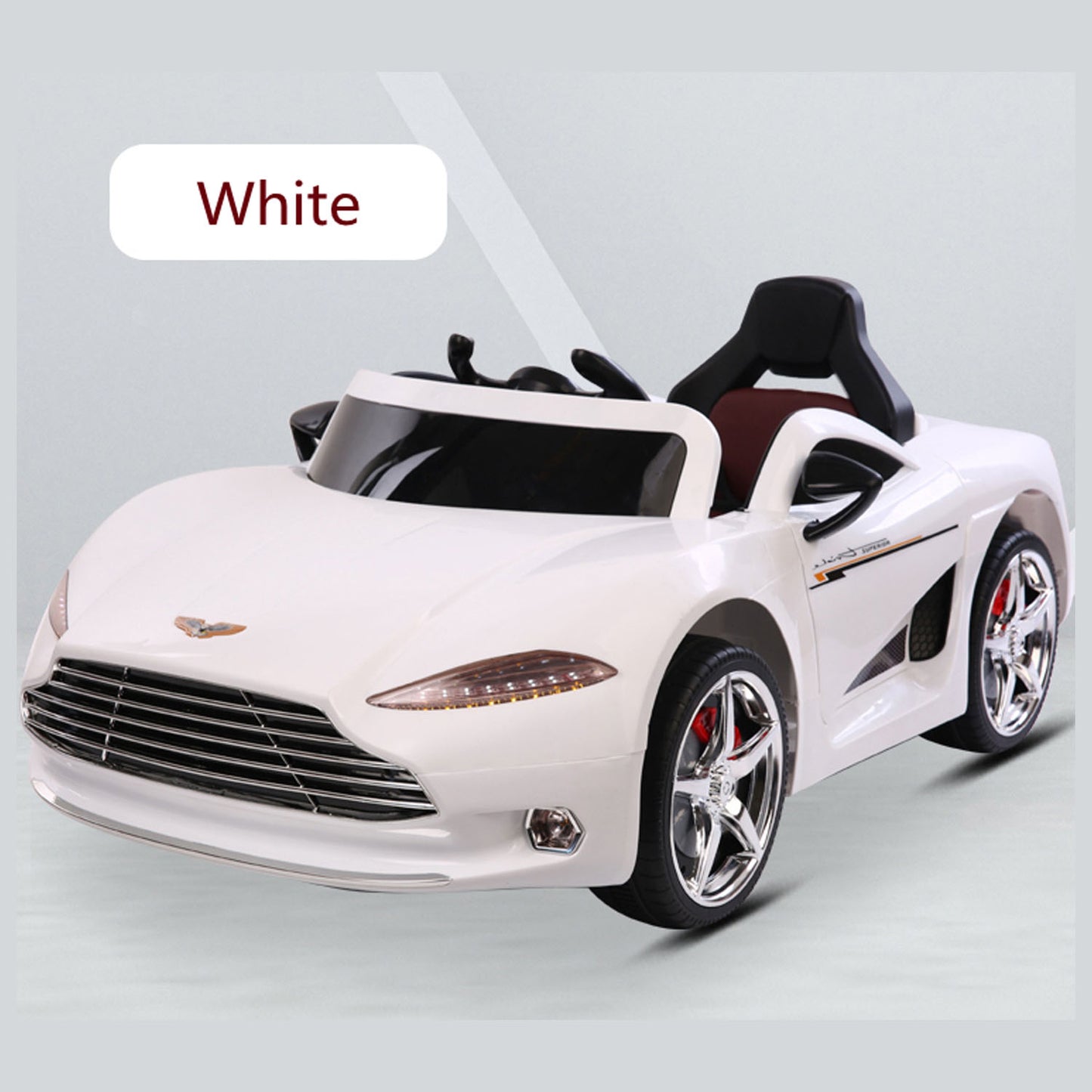 Aston Martin Kids Car | Rechargeable Battery Operated Ride on car for Kids | Leather seat