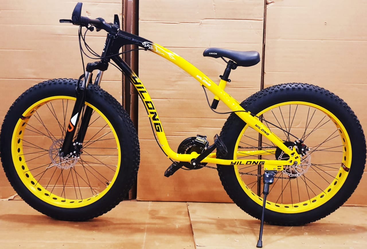 Fliptoy® | Fat bike | The new Mountain Fat Bike | For adult- 26 inch | Steel frame | Disc break-2022 Model