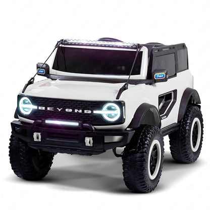 Baby, Ride on jeep, 12-volt battery operated, led Headlights, inbuilt music, USB, Aux & remote controller