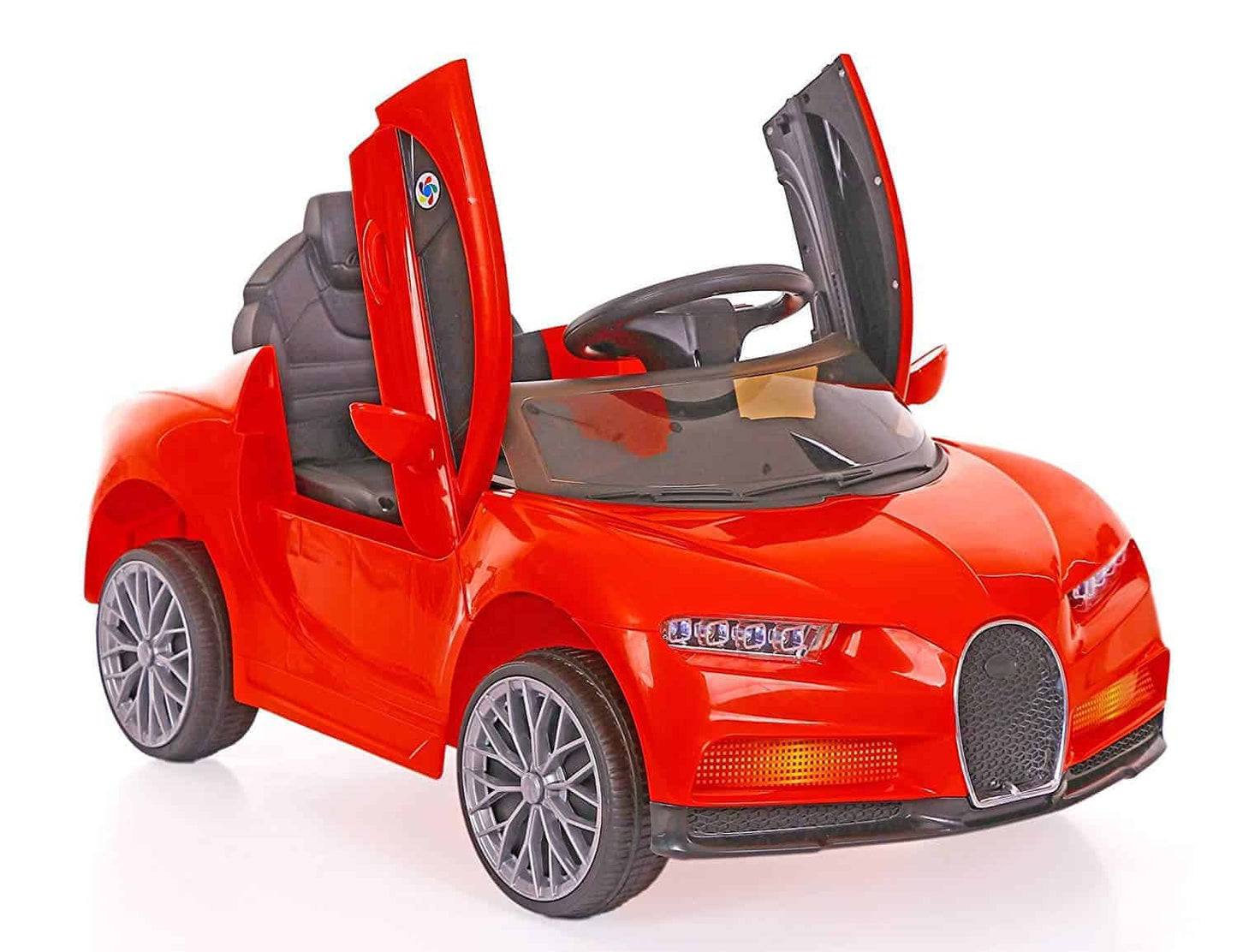 Fliptoy™ mini Bugatti for kids Ride-On Car with Remote for Kids (2 to 4YRS), Red, kids toys cars