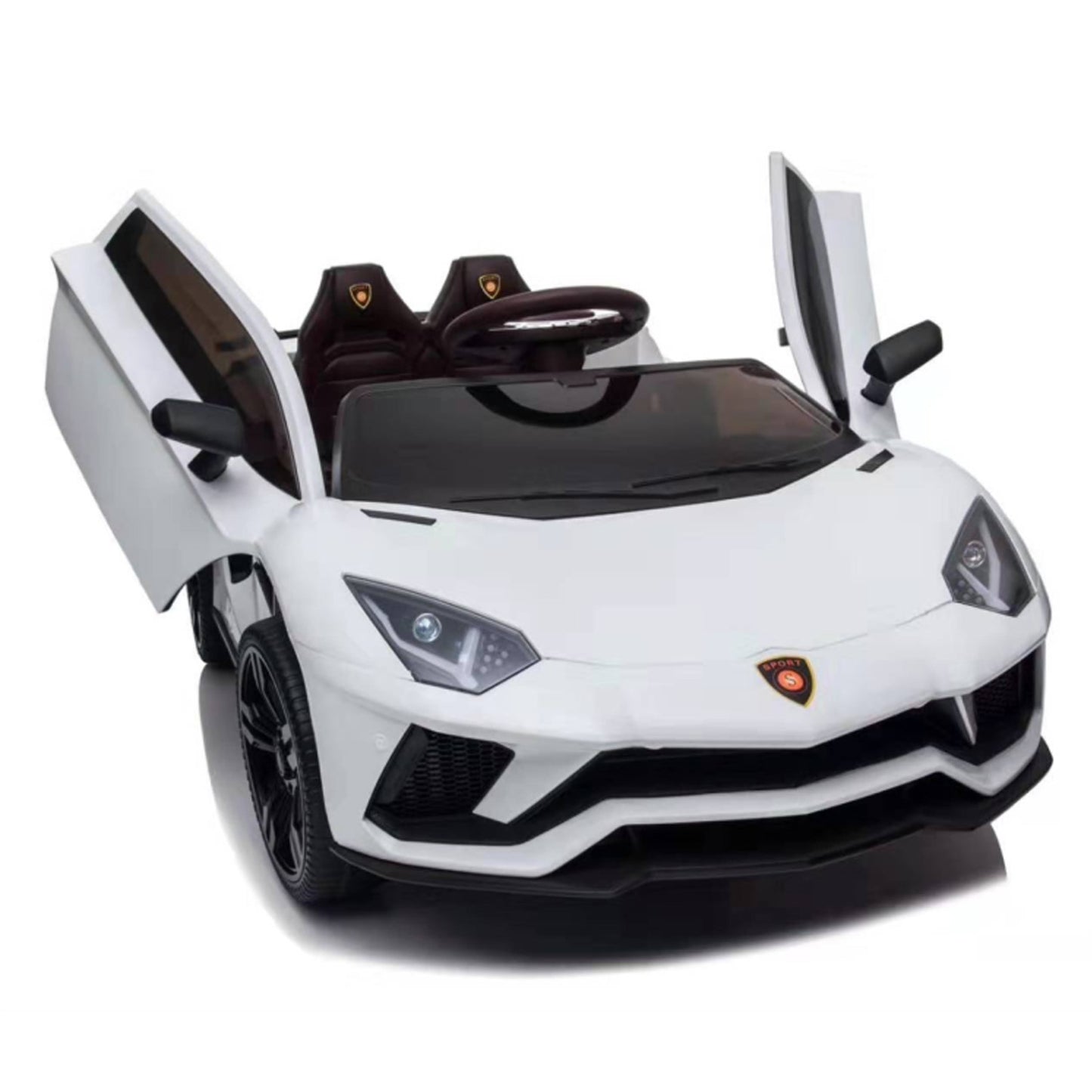 Fliptoy™ | Lamborghini style | 12V Ride on car | toy sports car | Parental Remote Control car -With Music System | Model No. LT-1140