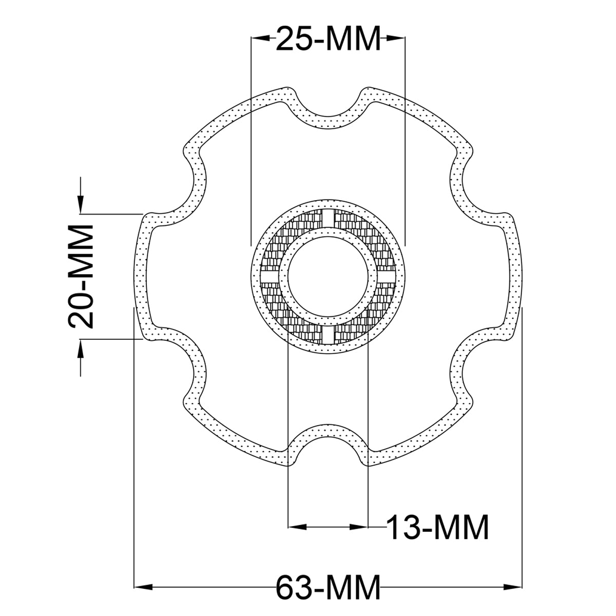 Fliptoy™ | Power wheels motor and gearbox | Ride on | toy car gearbox with 15000 RPM Motor