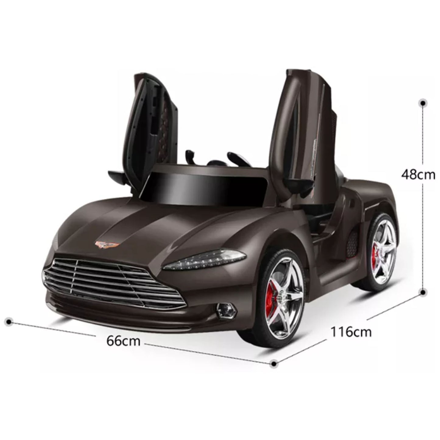 Aston Martin Kids Car | Rechargeable Battery Operated Ride on car for Kids | Leather seat