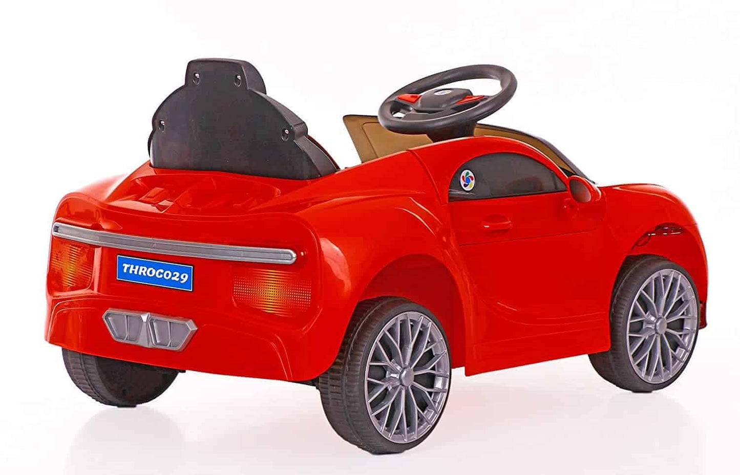 Fliptoy™ mini Bugatti for kids Ride-On Car with Remote for Kids (2 to 4YRS), Red, kids toys cars