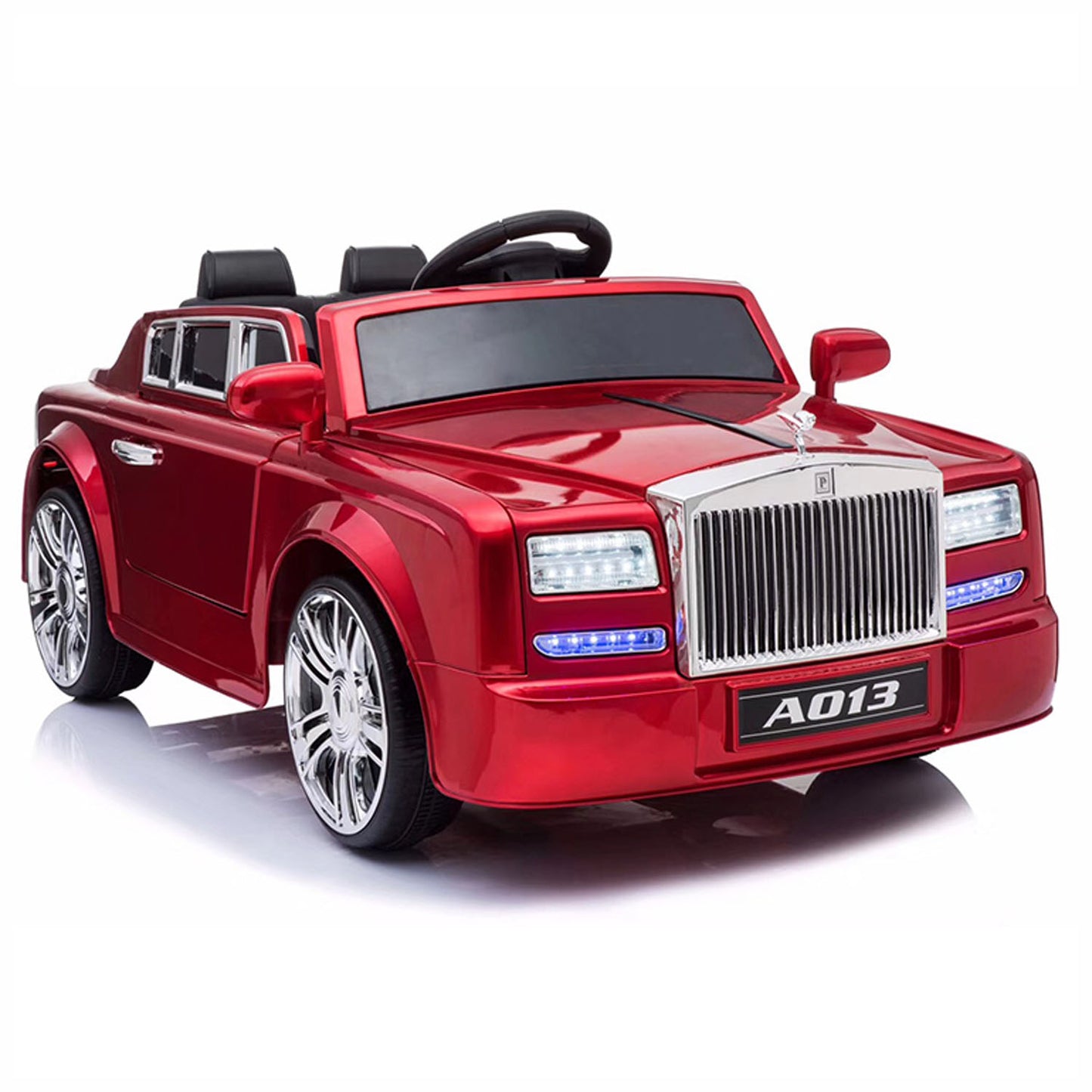 Rolls Royce Toy Car Rechargeable Battery Operated Ride on car for KidsToddlers with Remote Control Electric Motor Car Suitable Babies for Boys & Girls (Black)