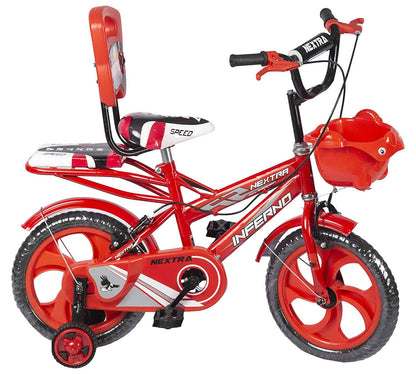 Speedbird 14-T Robust Double Seat Kid Bicycle for Boy and Girl - Age Groupe 3-6 Year(Pink)