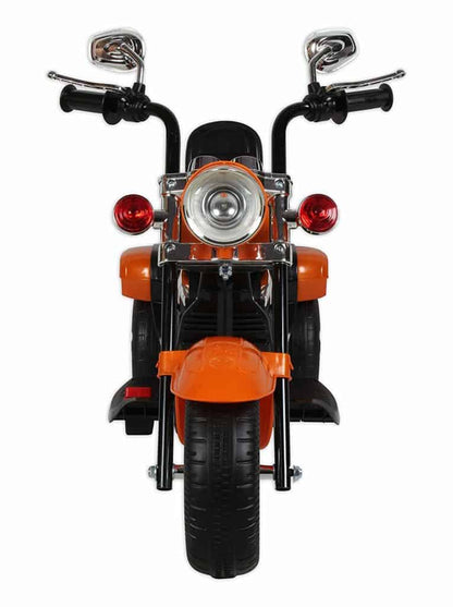 Battery Operated Motorcycle For Upto 5Years Old Kids (Orange)